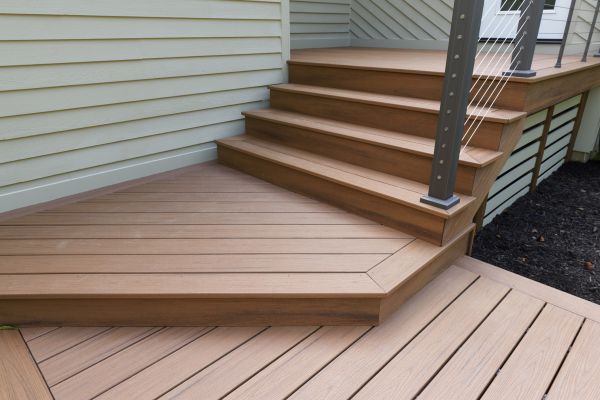 Patio Staircase Construction in New Braunfels