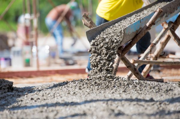 Backyard Concrete Pouring in New Braunfels