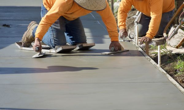 Cement Pad Construction in New Braunfels