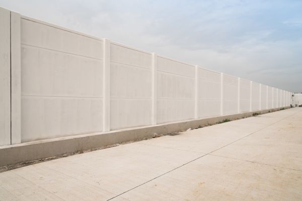 Concrete Fence Construction in New Braunfels