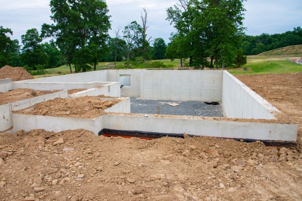 Basement Foundation Pouring in New Braunfels