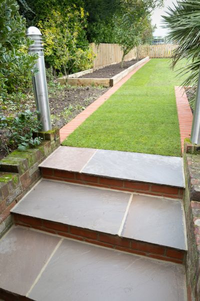 Backyard Steps Installation in New Braunfels