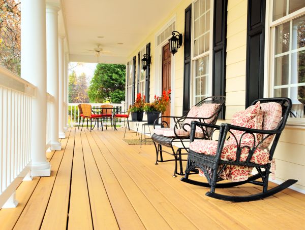Front Porch Renovation in New Braunfels