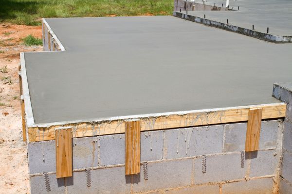 Cost of Concrete Slab Installation in New Braunfels