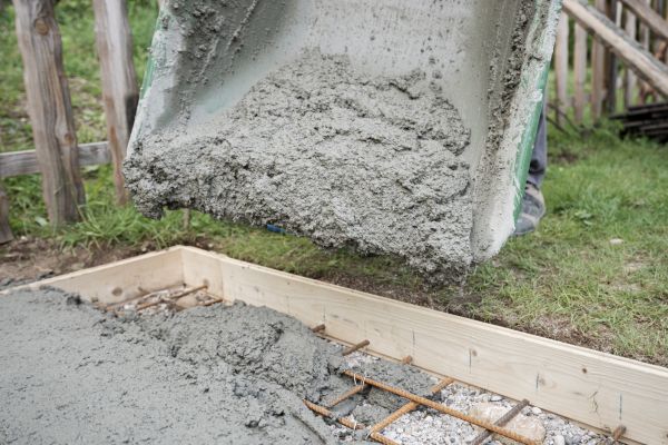 Yard Concrete Pouring in New Braunfels