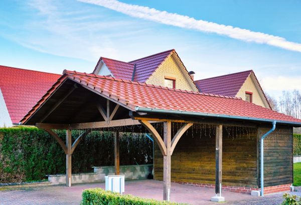 Carport Base Construction in New Braunfels