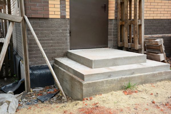 Cement Steps Construction in New Braunfels