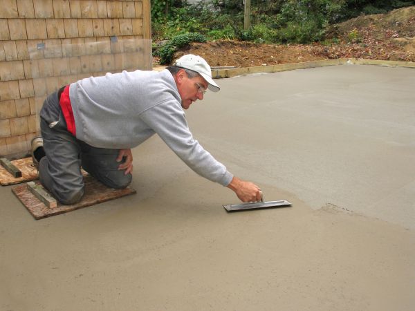 Flat Concrete Installation in New Braunfels