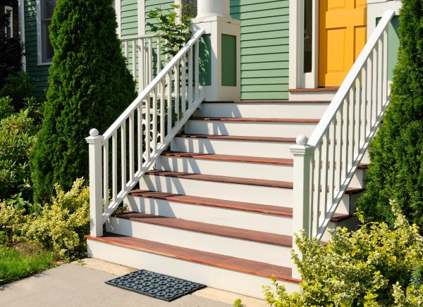 Front Steps Construction in New Braunfels