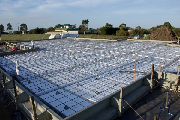 Barn Pad Construction in New Braunfels