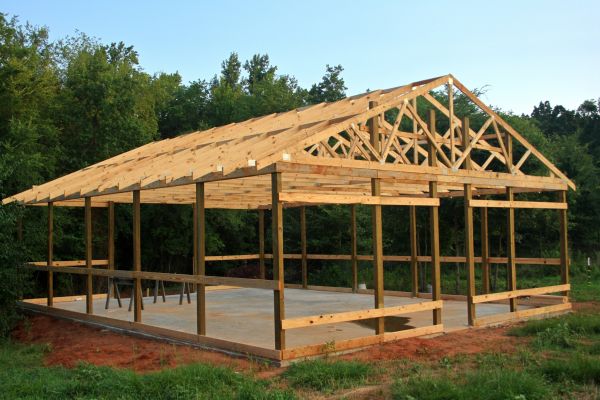Barn Pad Installation in New Braunfels