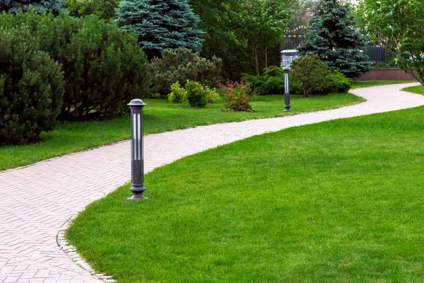 Backyard Sidewalk Installation in New Braunfels